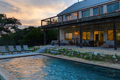The Point: Hill Country Views, Pool + Hot Tub image 1