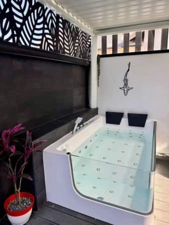 The Serenity Villa: Spa, Sauna & Stylish Comfort image 19