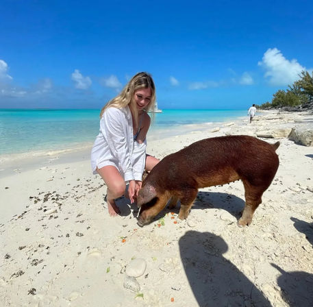 Snorkel, Swim & Sip: Private 40' Boat Adventure to Rose Island image 1