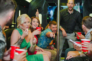 Nightclub on Wheels: Lounge Entry, Private Party Bus with Free Drinks + Photo Stop & Nightclub of Your Choice with Free Entry image 14