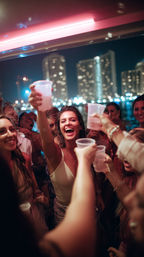 Ultimate Miami Yacht Party: Neon Nights Cruise with Open Bar image 7