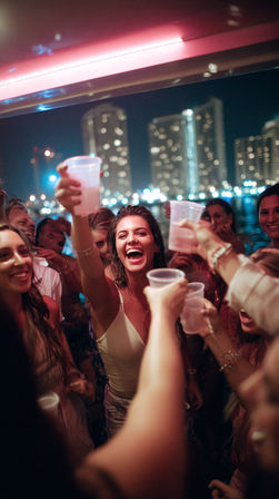 Ultimate Miami Yacht Party: Neon Nights Cruise with Open Bar image 7