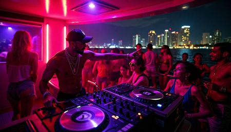 Ultimate Miami Yacht Party: Neon Nights Cruise with Open Bar image 4