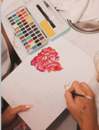 Sip Happens: Paint & Sip Experience with Paint Supplies, Instruction & Complimentary Daiquiri Flight image 2