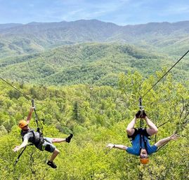 Mountaintop Zipline & ATV Tour through the Great Smoky Mountains image 6