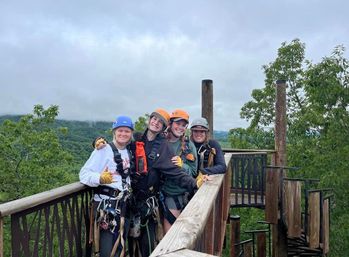 Mountaintop Zipline & ATV Tour through the Great Smoky Mountains image 7