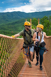 Mountaintop Zipline & ATV Tour through the Great Smoky Mountains image 1