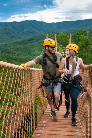 Mountaintop Zipline & ATV Tour through the Great Smoky Mountains image 1