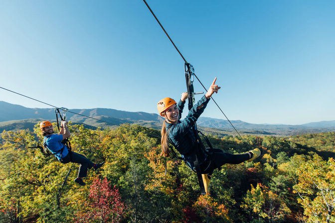 Mountaintop Zipline & ATV Tour through the Great Smoky Mountains image 4