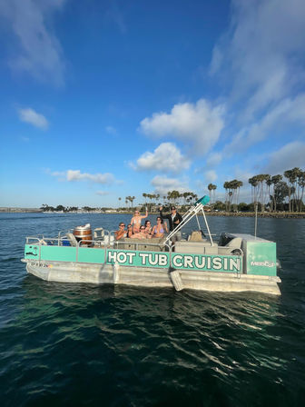 Hot Tub Cruisin': 8-Person Party Boat Rental with Hot Tub On Board image 5