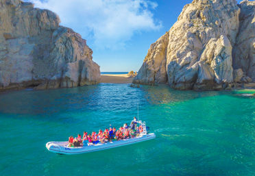 Combo Boat Ride to the Famous Arch, Camel Ride on the Beach & Mexican Buffet Lunch image 16