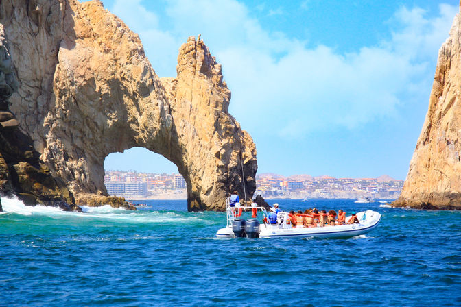 Combo Boat Ride to the Famous Arch, Camel Ride on the Beach & Mexican Buffet Lunch image 20