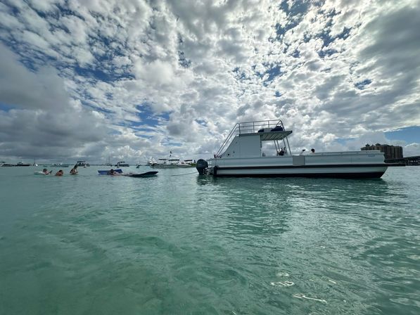 Party, Slide & Soak on a 35ft Pontoon to Crab Island image 9