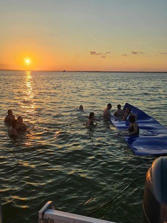 Party, Slide & Soak on a 35ft Pontoon to Crab Island image 7