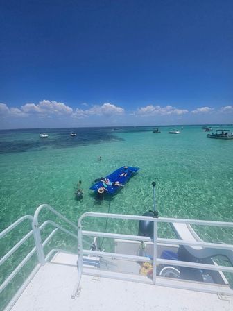 Party, Slide & Soak on a 35ft Pontoon to Crab Island image 5