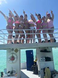 Party, Slide & Soak on a 35ft Pontoon to Crab Island image 19