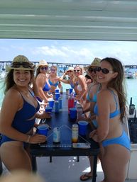 Party, Slide & Soak on a 35ft Pontoon to Crab Island image 27