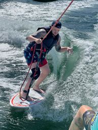 Pontoon Party Boat Tour or Tear Up the Waves with High Octane Watersports (BYOB) image 7