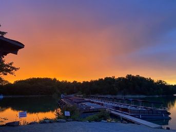 All-Day Private Pontoon Charter on Douglas Lake with Skis, Wakeboards, and Tubes (8-Hours) image 9