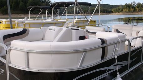 All-Day Private Pontoon Charter on Douglas Lake with Skis, Wakeboards, and Tubes (8-Hours) image 11
