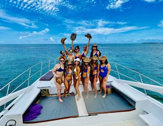 Private Party Boat with Snorkeling, Lunch, Unlimited Drinks & Sand-Bar image 1