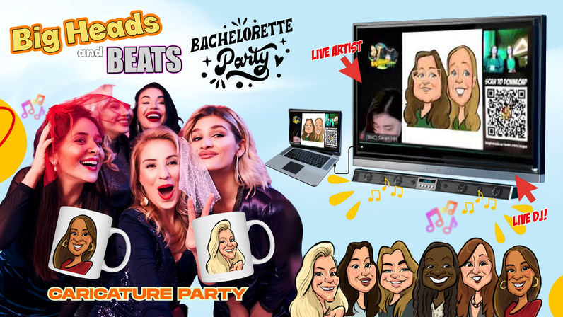 Mobile Digital Caricature Party with DJ & Keepsakes image 6
