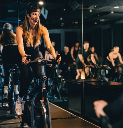 Private Indoor Cycling Ride with Custom Playlist image 1