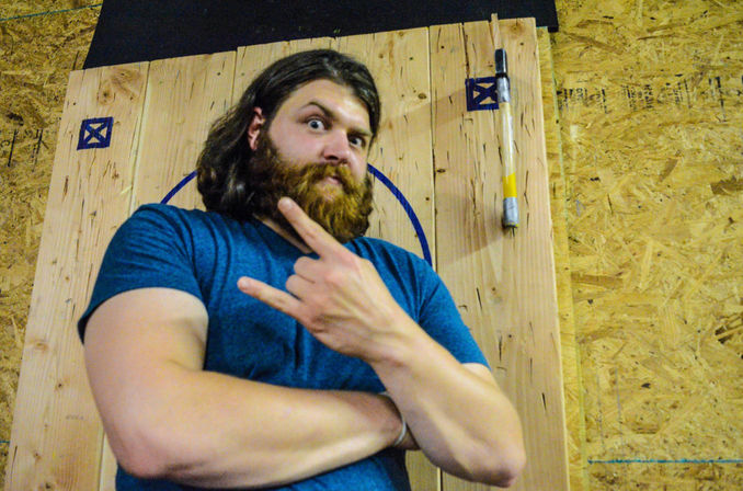 BYOB Indoor Axe Throwing Party: Swing, Sip, & Let Off Steam image 8