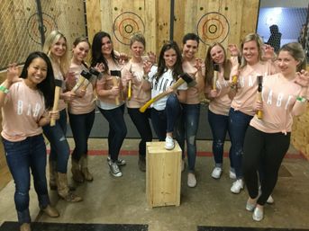 BYOB Indoor Axe Throwing Party: Swing, Sip, & Let Off Steam image 6