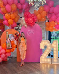 Bachelorette or Birthday Decor Set Up & Planning by Got Your Bash: Balloon Garlands, Backdrops & Custom Itineraries image 16