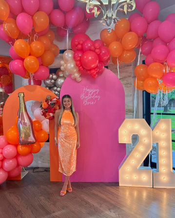 Bachelorette or Birthday Decor Set Up & Planning by Got Your Bash: Balloon Garlands, Backdrops & Custom Itineraries image 16