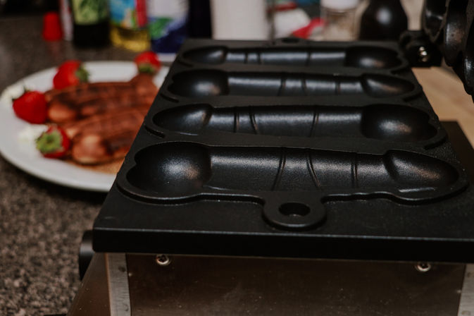 Willy Waffle Iron Rental: Endless Naughty Waffles with the Diddle Griddle image 7