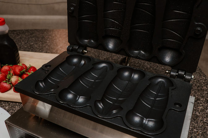 Willy Waffle Iron Rental: Endless Naughty Waffles with the Diddle Griddle image 9