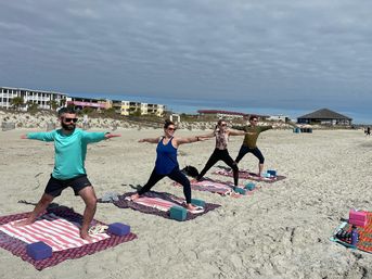 Beach Yoga on Tybee Island or Downtown Savannah image 2