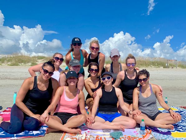 Beach Yoga on Tybee Island or Downtown Savannah image 12