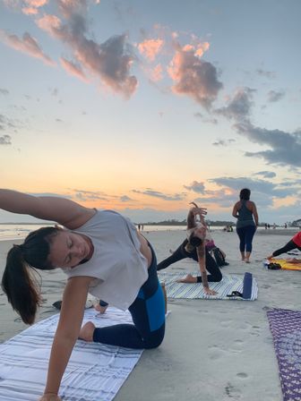 Private Beach Yoga at Tybee Island or Your Location in Savannah image 12