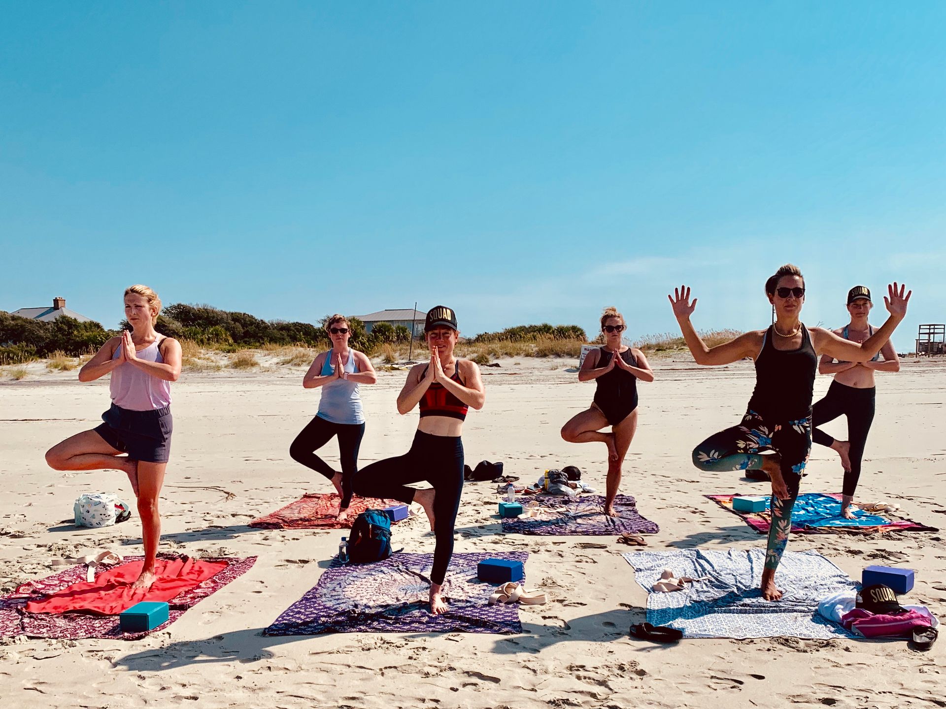 Beach Yoga on Tybee Island or Downtown Savannah image 1