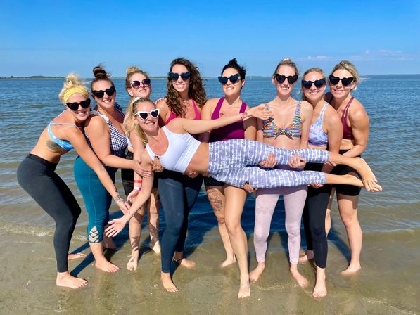 Private Beach Yoga at Tybee Island or Your Location in Savannah image 15