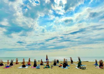 Beach Yoga on Tybee Island or Downtown Savannah image 5