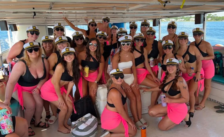 Tiki Boat Bachelorette Party Customized to Your Theme image 6