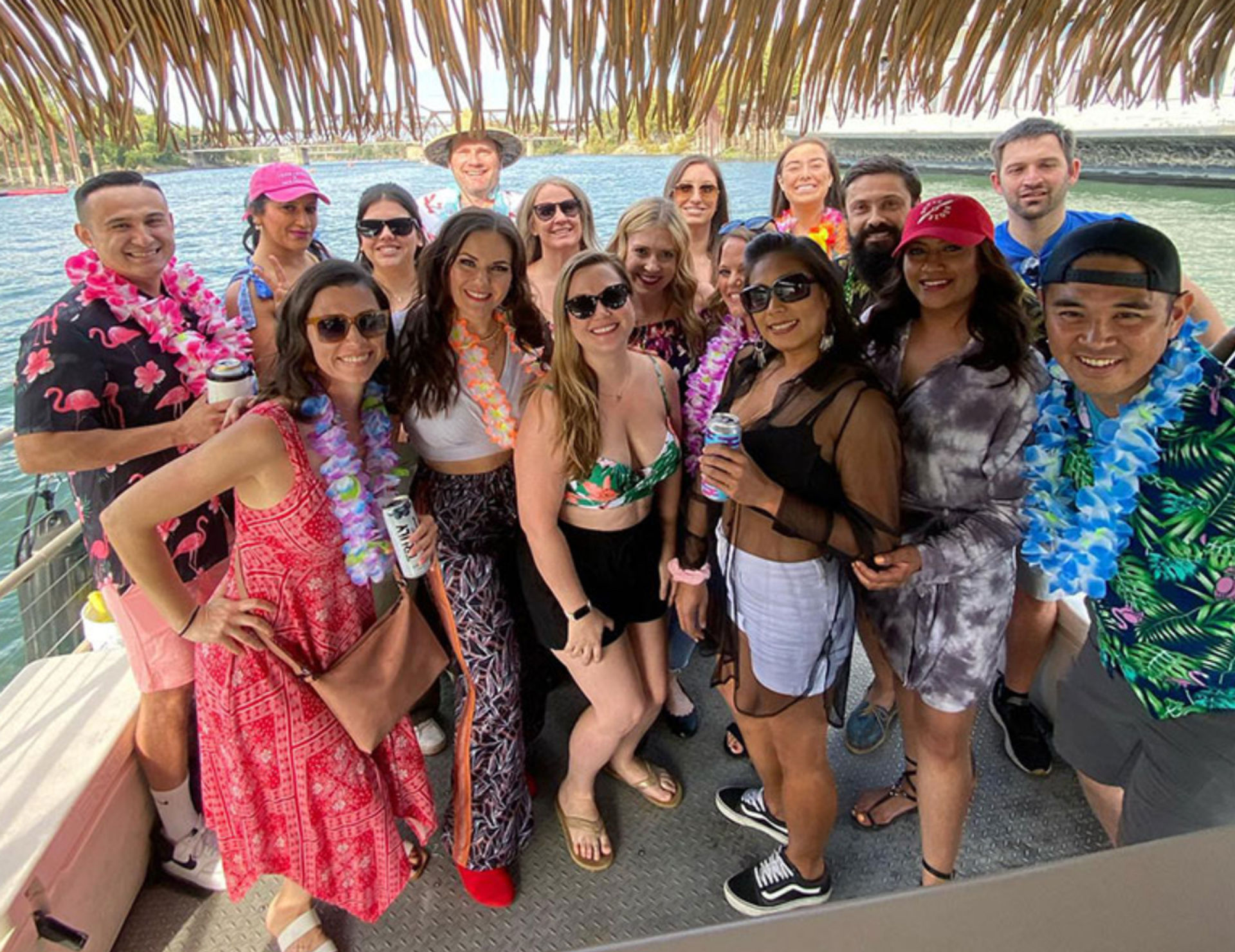 Tiki Boat Bachelorette Party Customized to Your Theme image 1