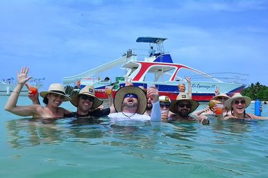 Hip Hop Adult-Only Party Boat with Unlimited Drinks & Sand-Bar image 18