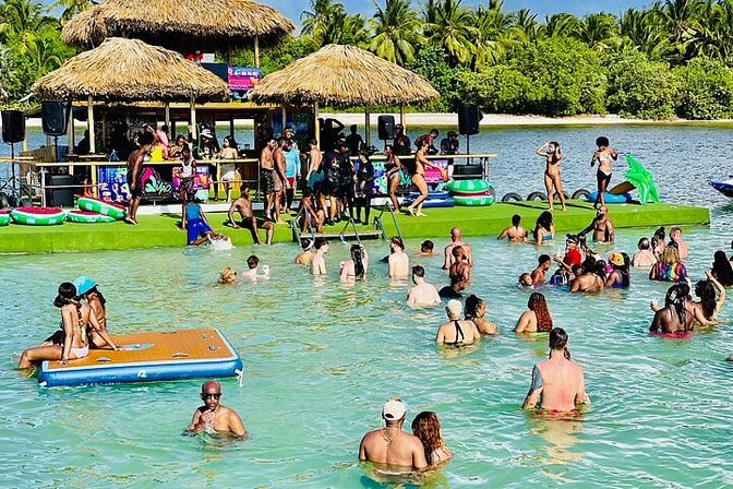 Hip Hop Adult-Only Party Boat with Unlimited Drinks & Sand-Bar image 32