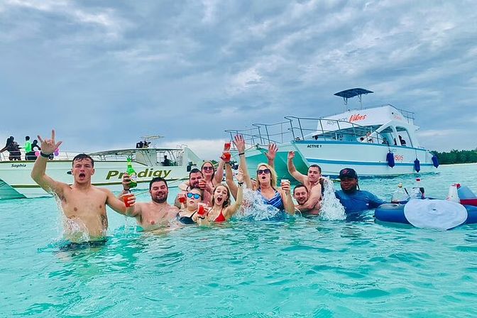 Hip Hop Adult-Only Party Boat with Unlimited Drinks & Sand-Bar image 4