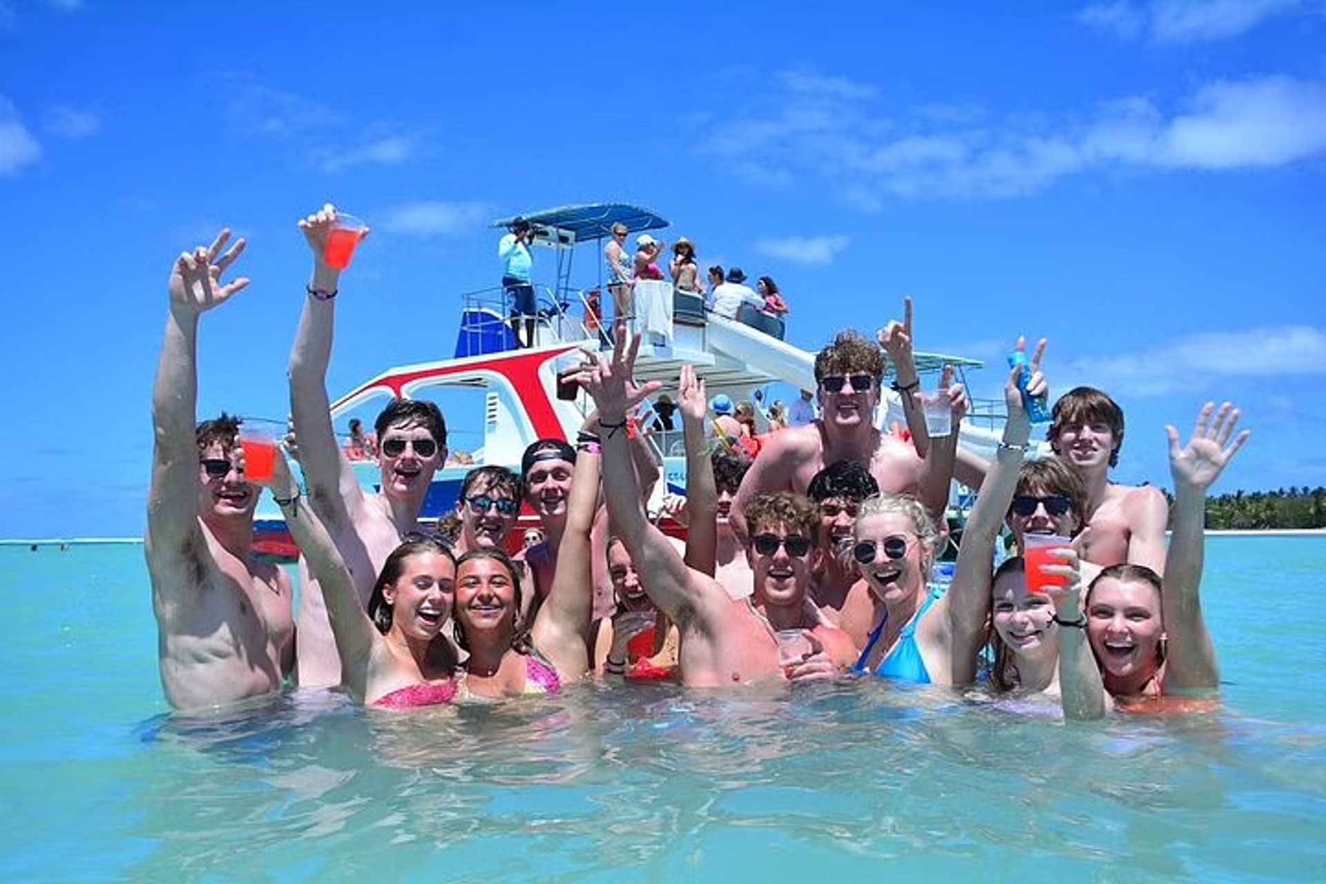 Hip Hop Adult-Only Party Boat with Unlimited Drinks & Sand-Bar image 1