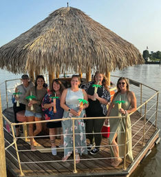 Private Floating Tiki Bar with BYOB, Skyline Views & Island Vibes image 1