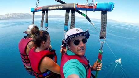 Thrills & Chill: Parasailing Over Scenic Lake Tahoe image 3