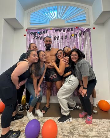 Book a Muscles & Mimosas workout with shirtless instructors for your Chicago bachelorette party image 12