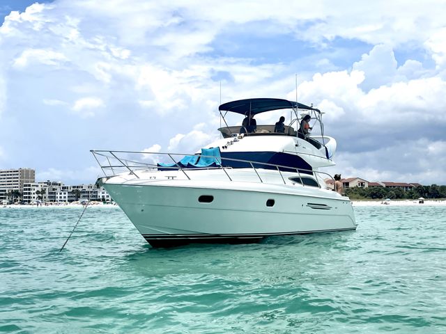 Luxury 45' Viking Princess Yacht Party with Water Toys & Bluetooth Sound System Onboard (BYOB) image 4