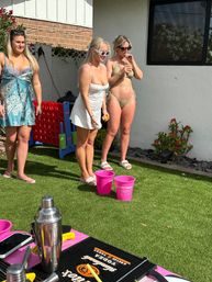 Bachelorette's Night In: Personal Bartender, Games, Selfie Props, Karaoke + More image 2